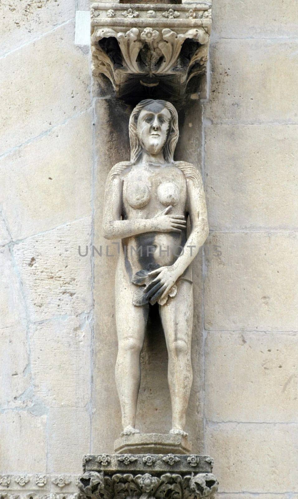 Eve, detail of the St. James Cathedral, Sibenik