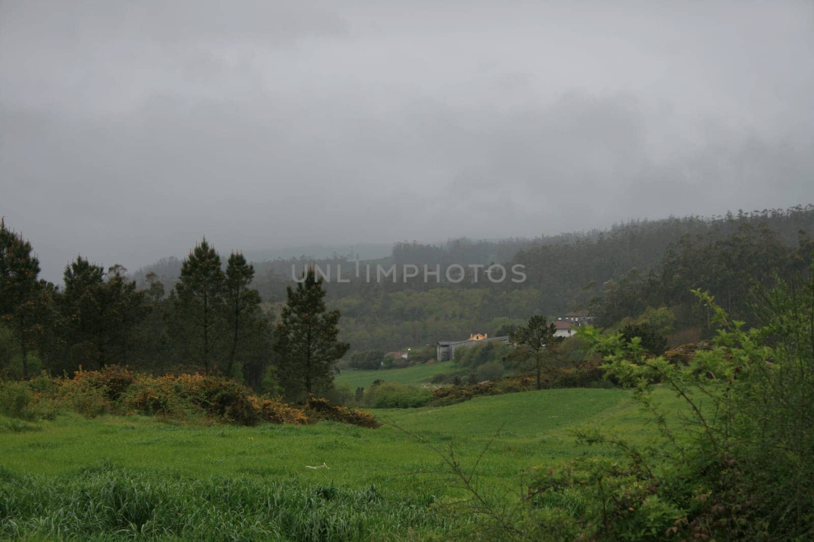 Galicia,Spain,at the way of St. James famous european pilgrims way