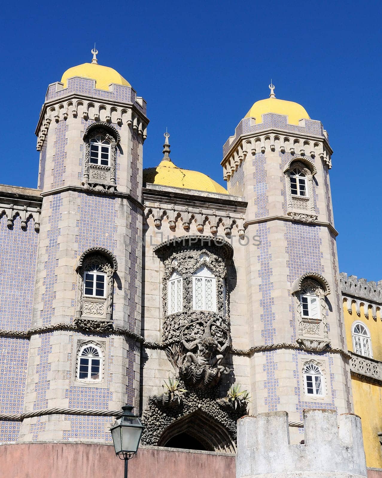 Pena National Palace in Sintra, Portugal (Palacio Nacional da Pena)