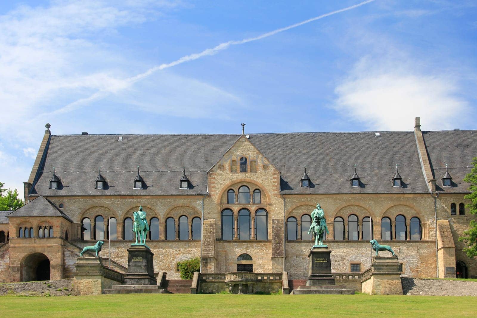 Imperial Palace,ca. 1040 - 1050,restored in the 19th century,Goslar,Lower Saxony,Germany,UNESCO World Heritage Site