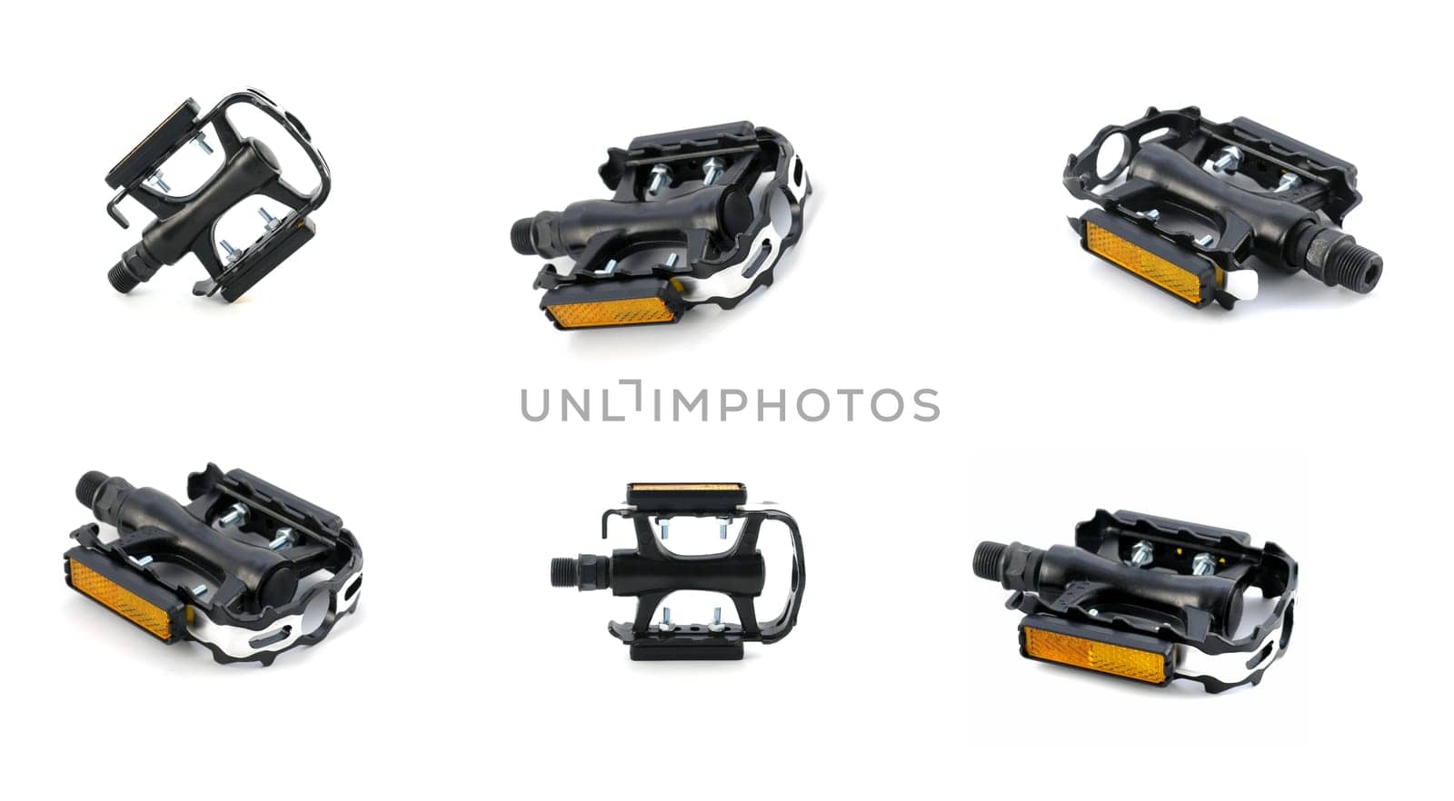 serie sport: pedal isolated on white background