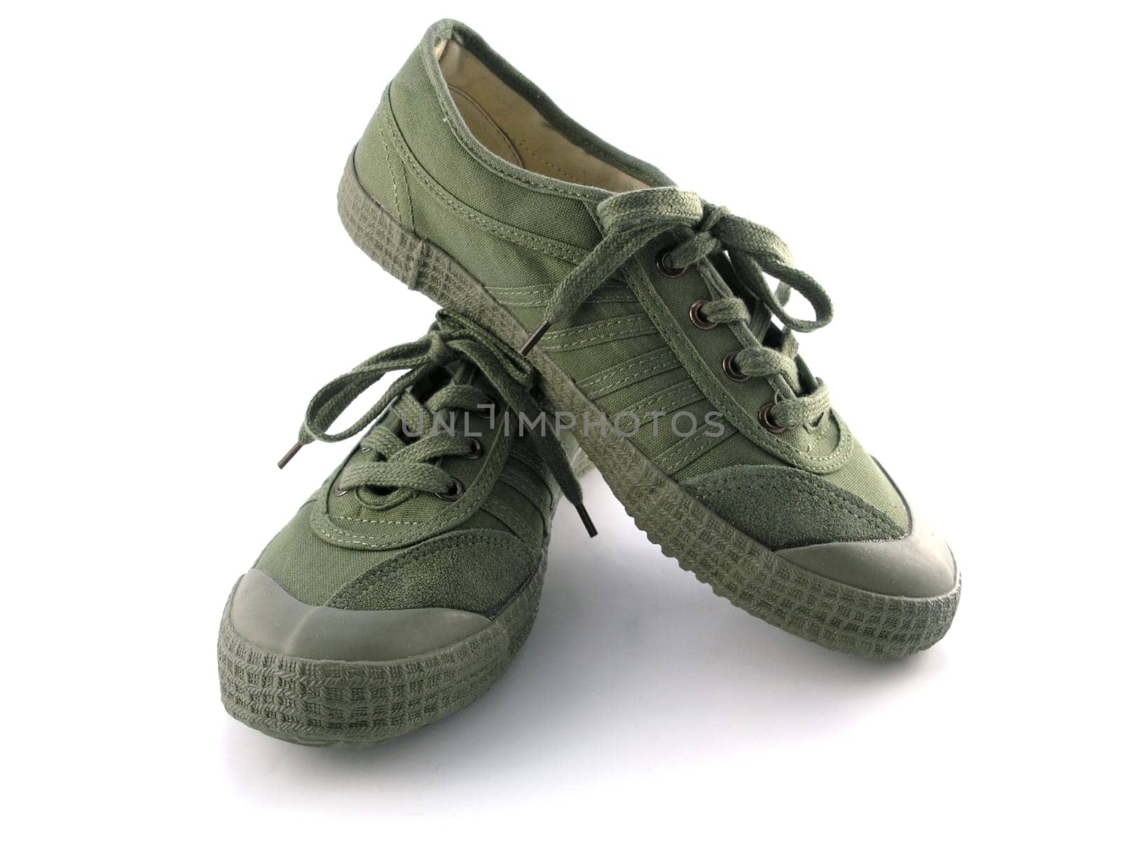 series sport: sneakers  isolated on white background