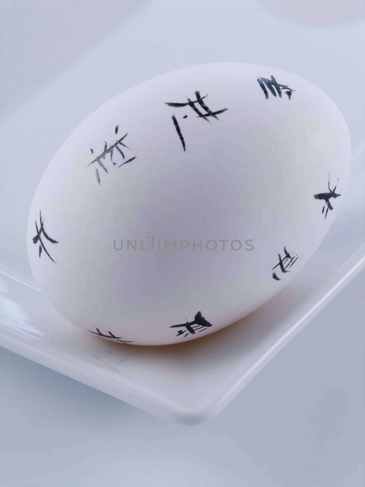 Easter Eggs isolated on a white background