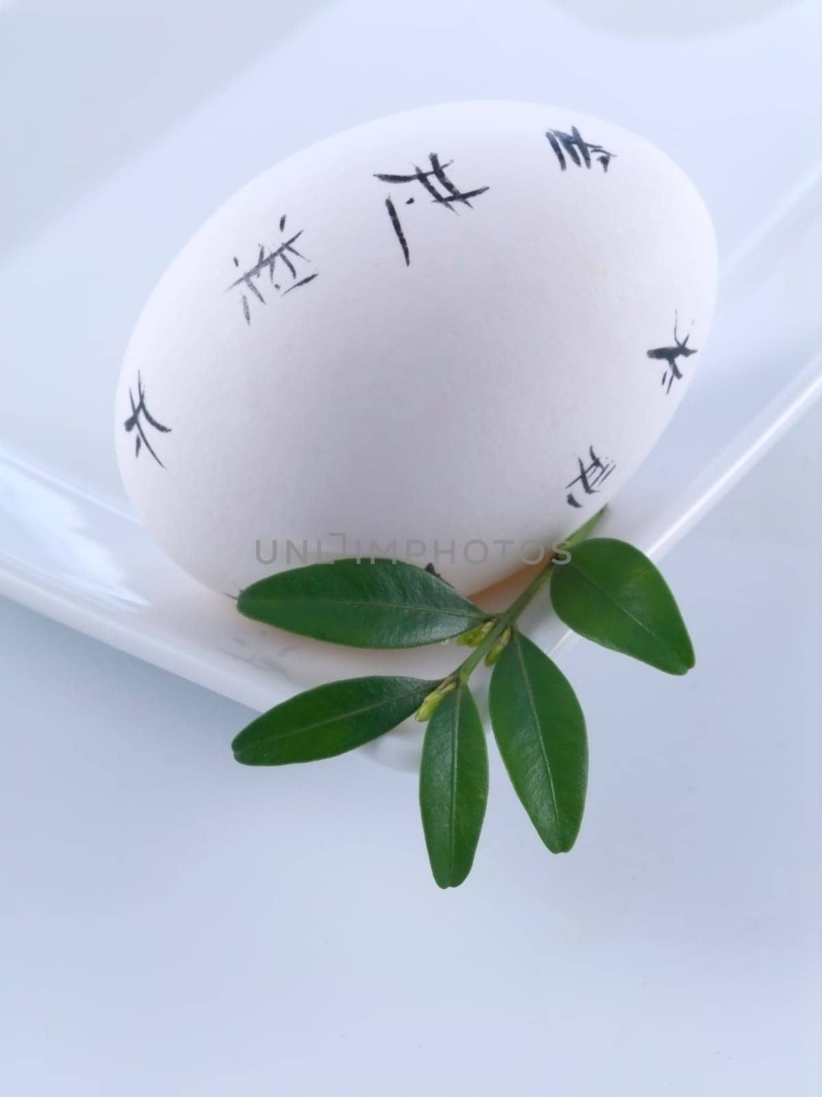 Easter Eggs isolated on a white background