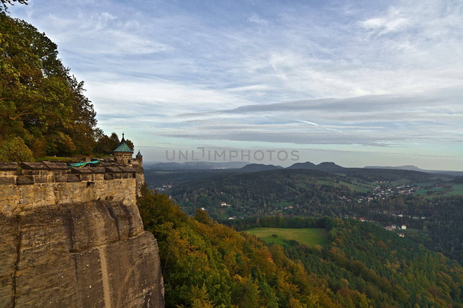 View from Königstein Fortress