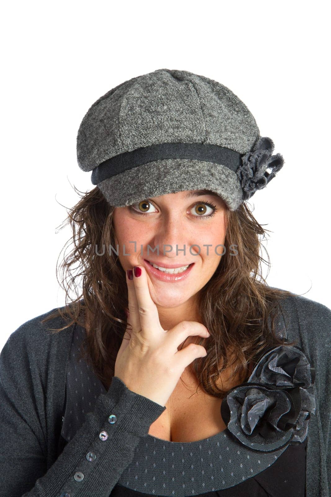 girl with a toothache