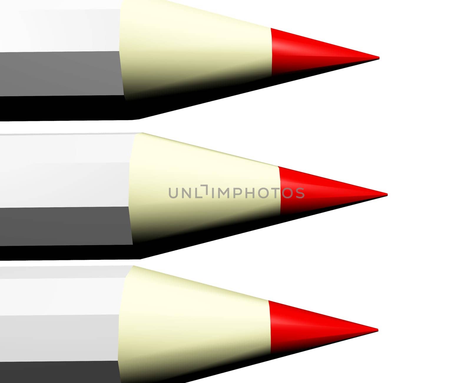 red pens