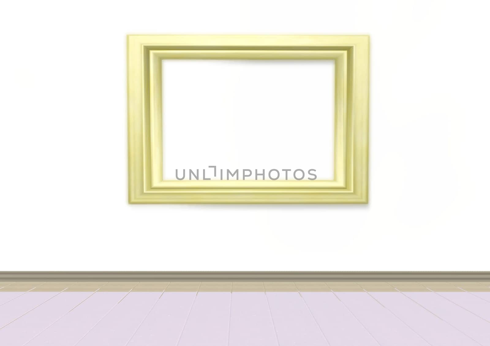 room with picture frame