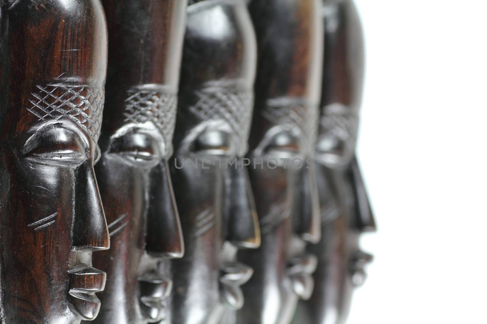5 African Wooden Masks