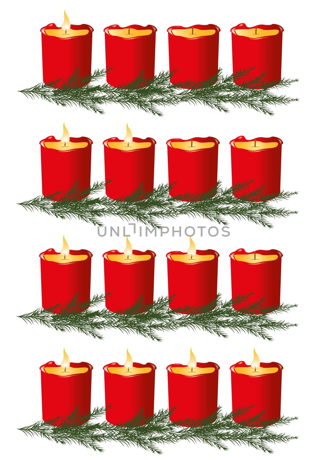 Advent arrangement
