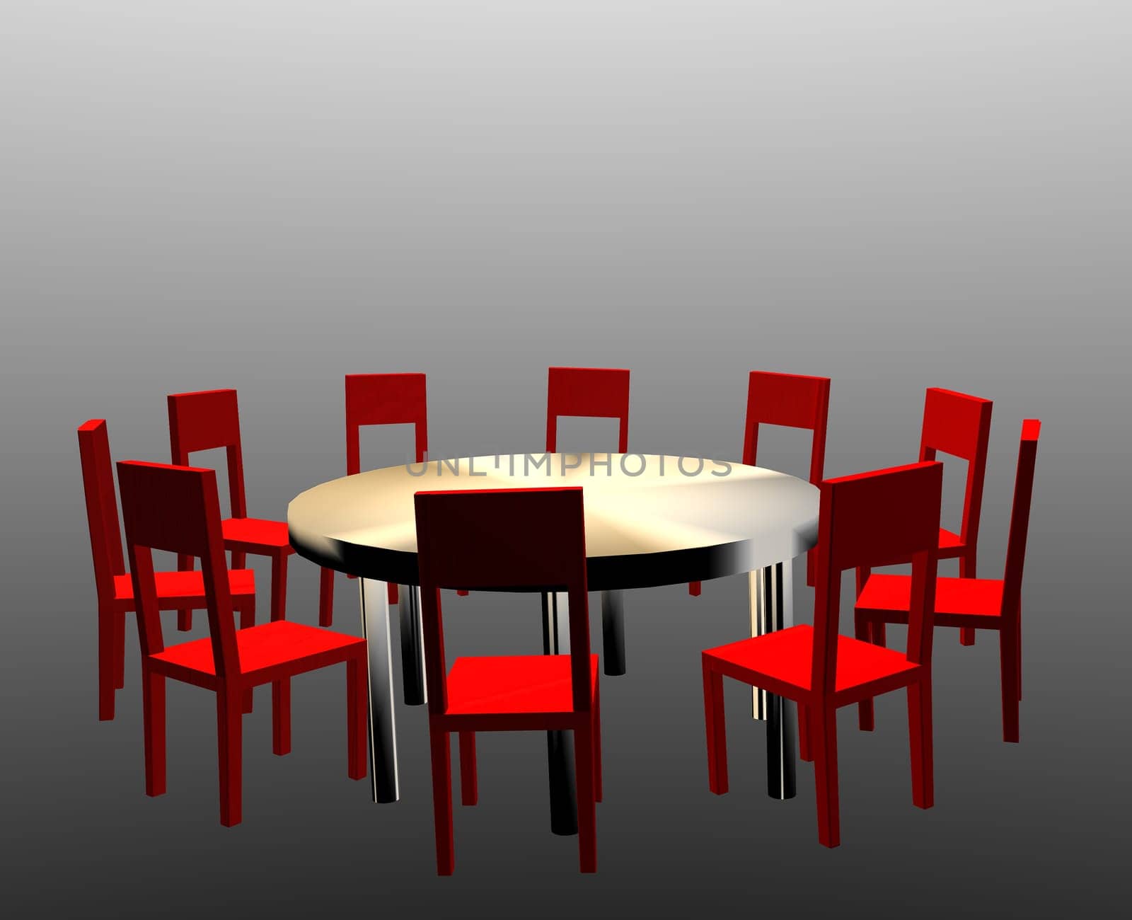 Circle of chairs
