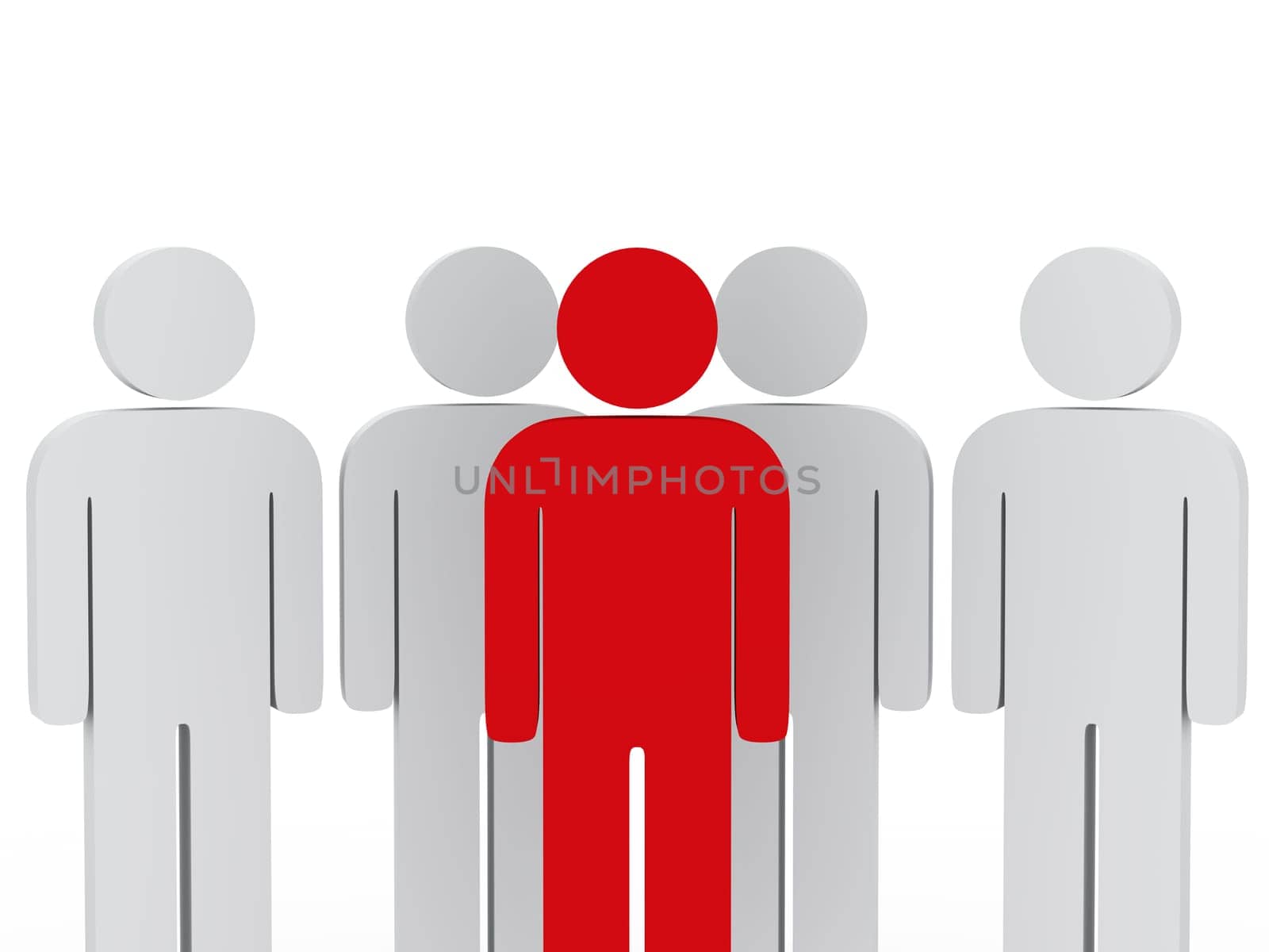 leadership team white people white leader red