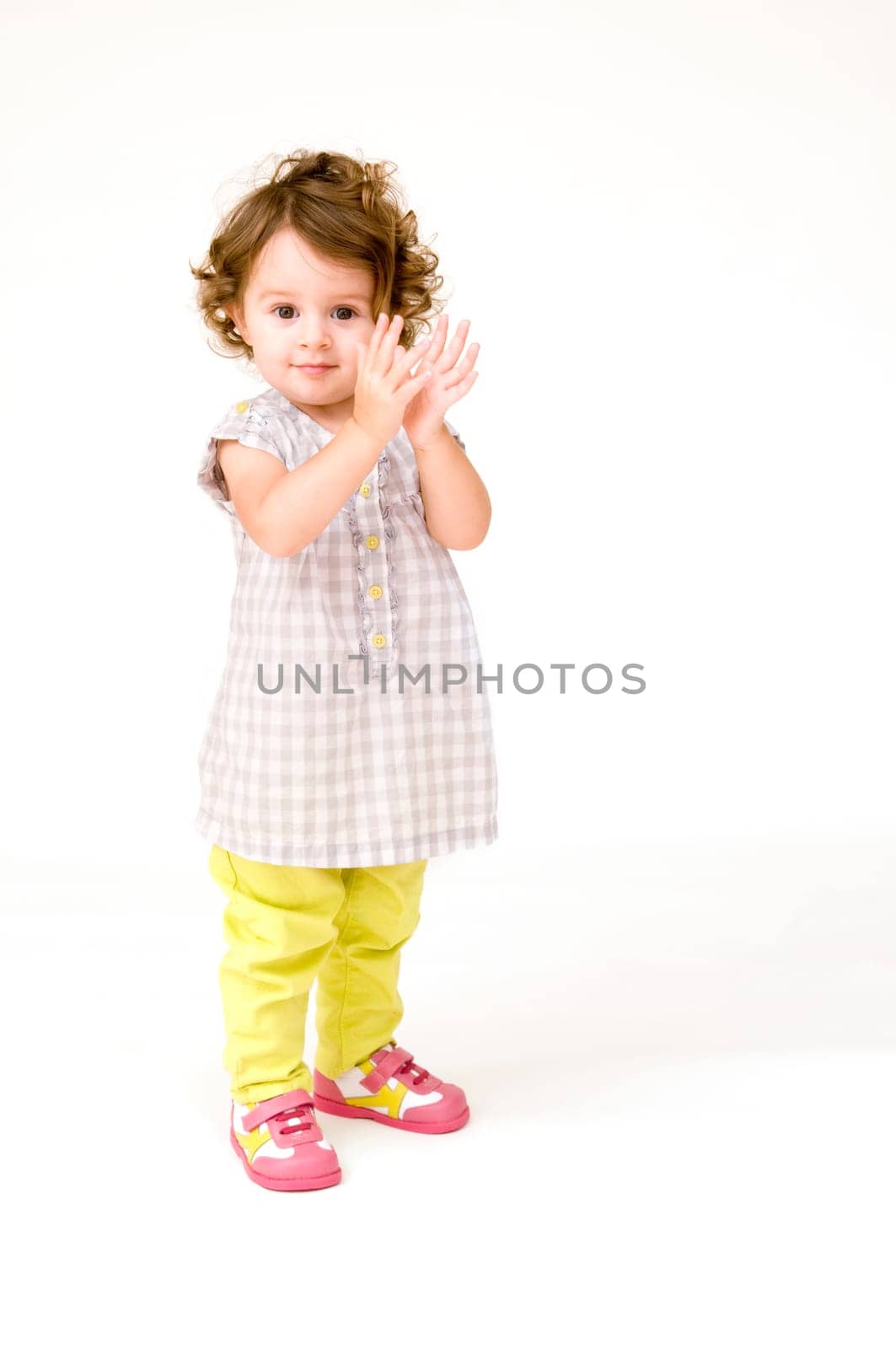 Baby Girl Posing