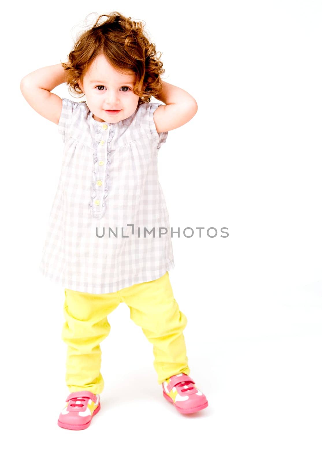 Baby Girl Posing