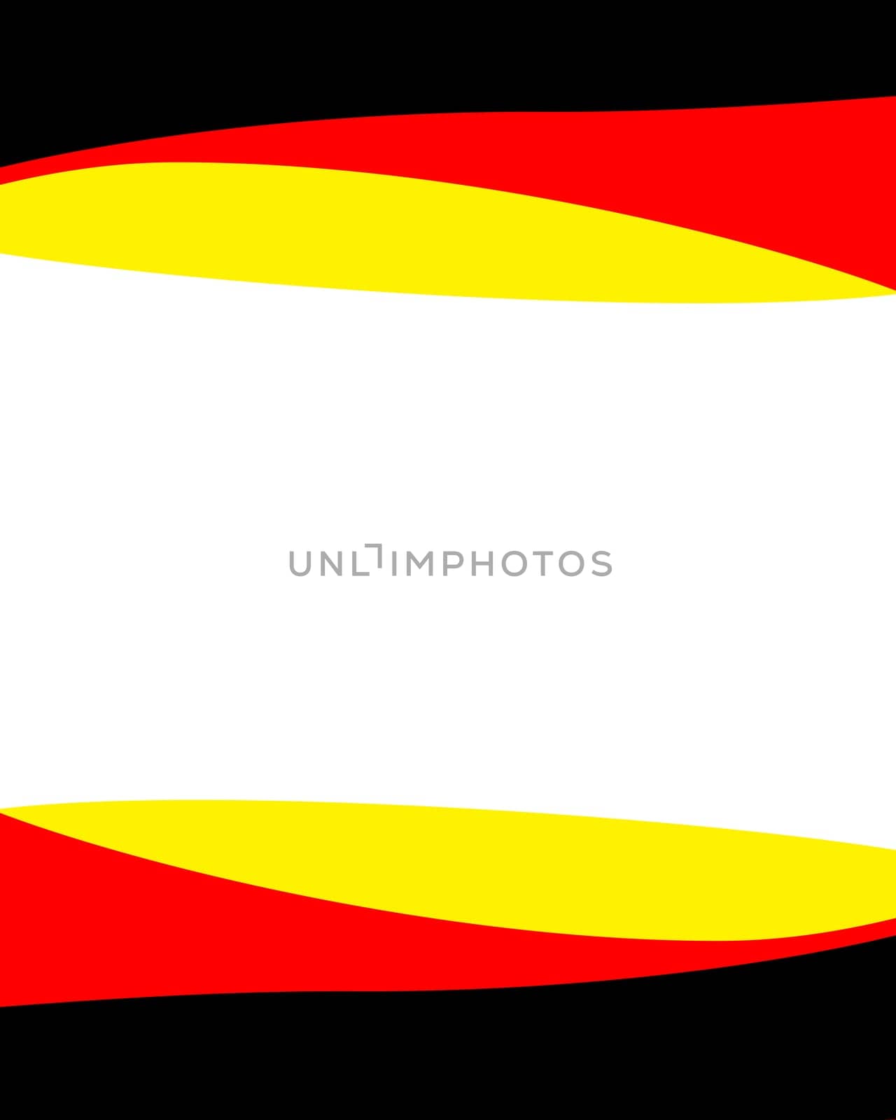 Background - Wave Black Red Yellow