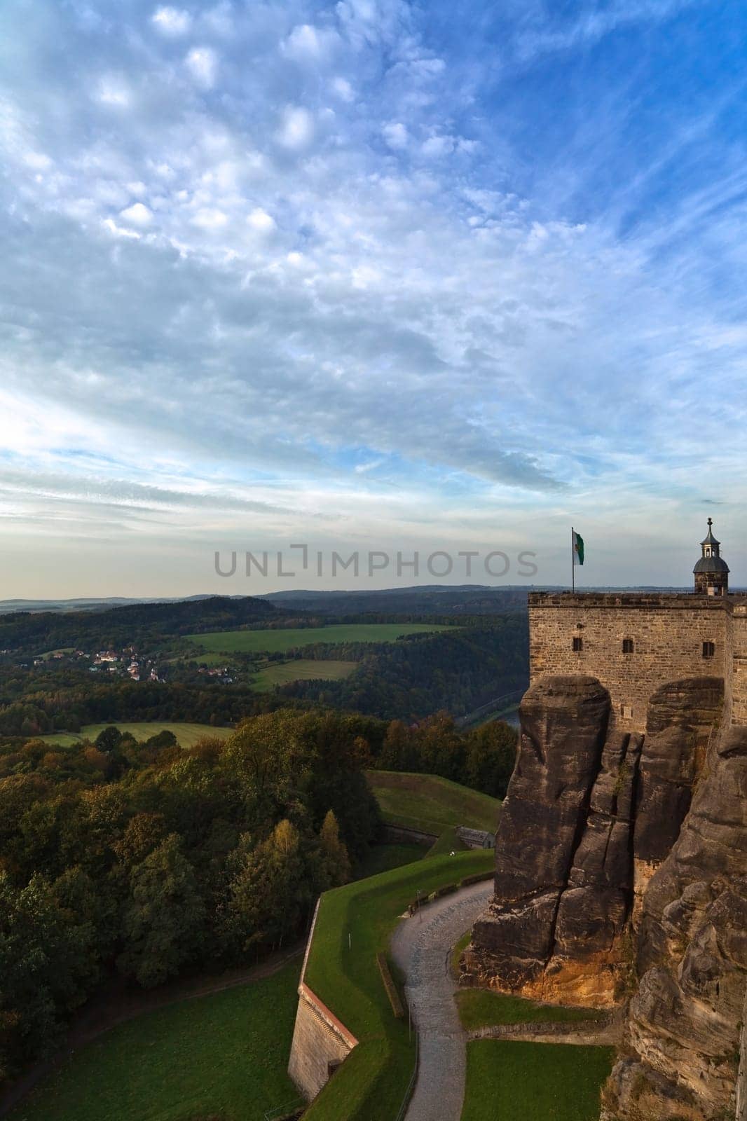 View from Königstein Fortress