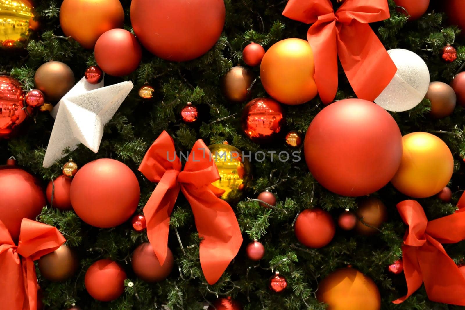 decorated christmas tree