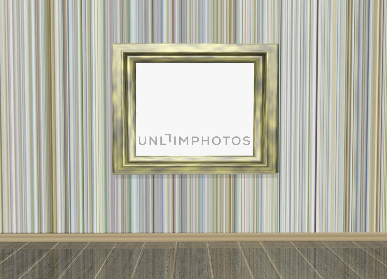 room with picture frame
