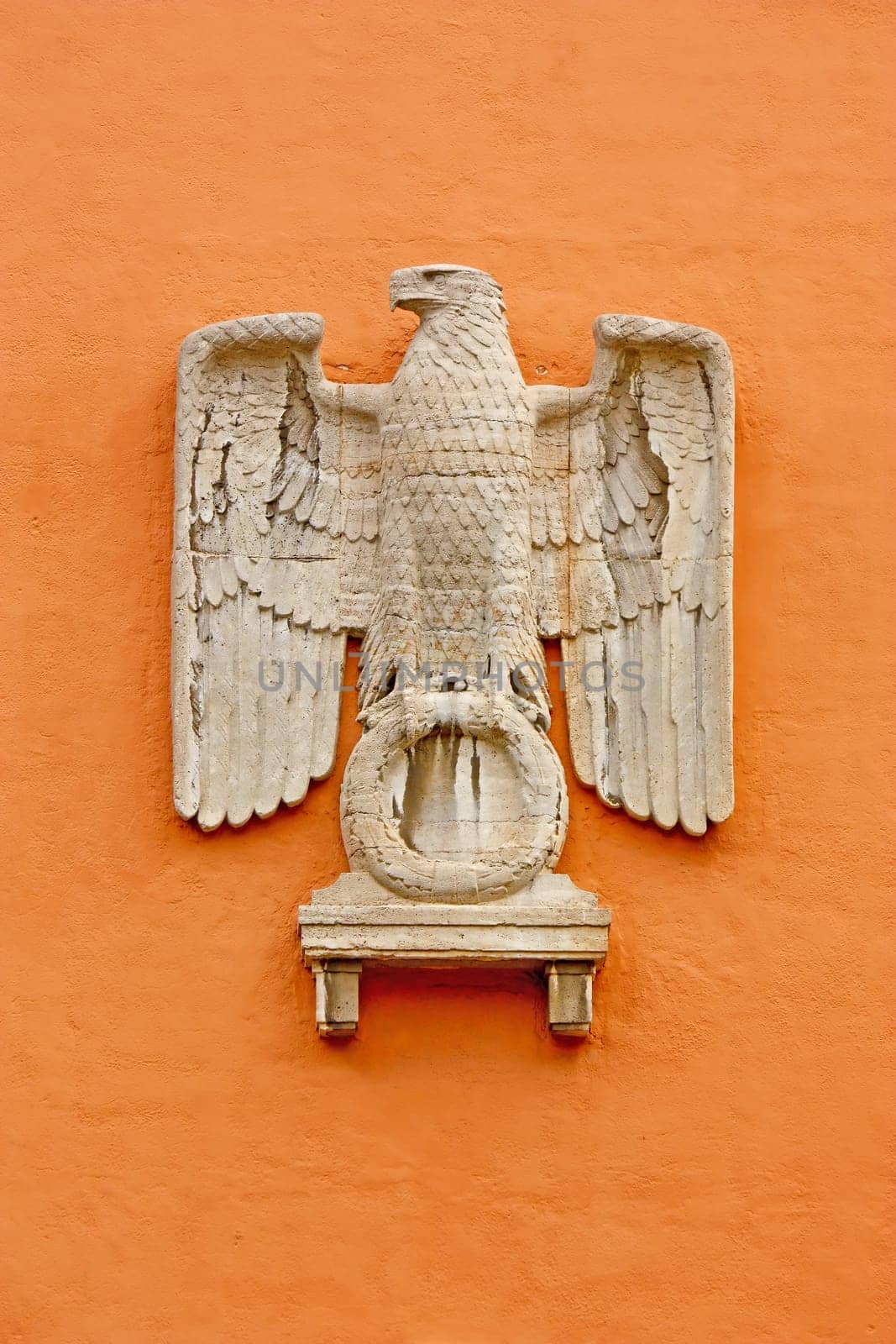 German eagle on the wall in Munich