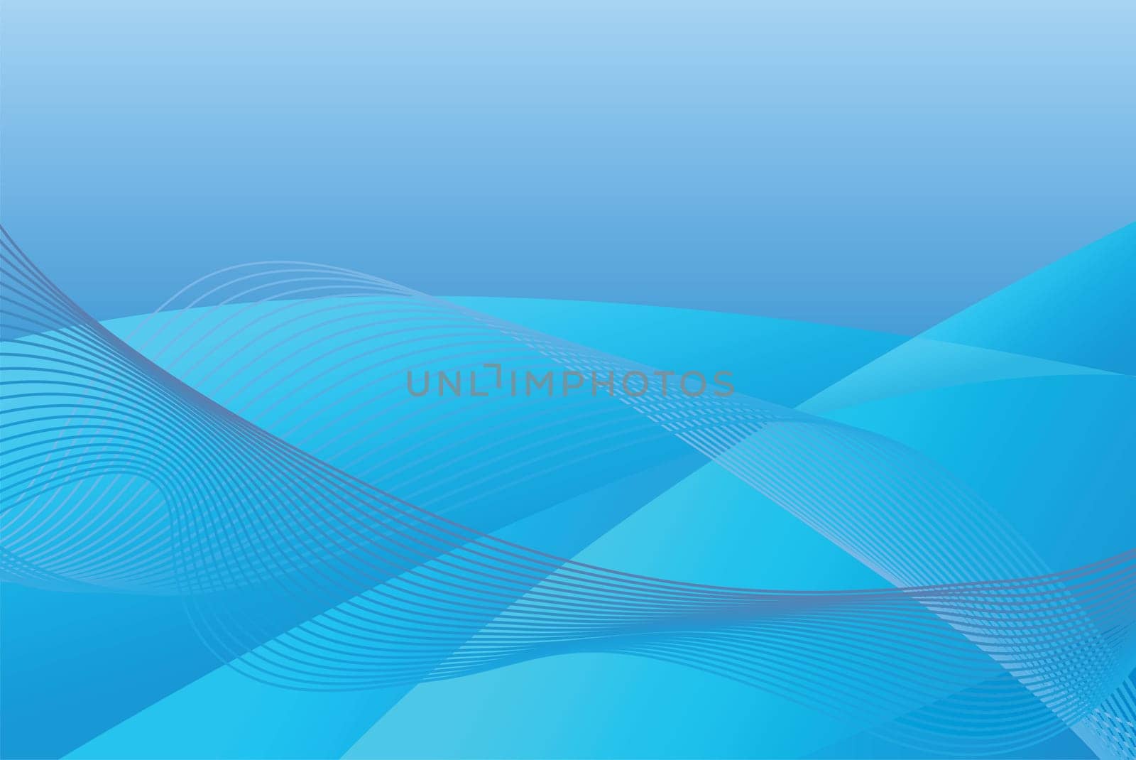 blue background with swirls and meshes pattern