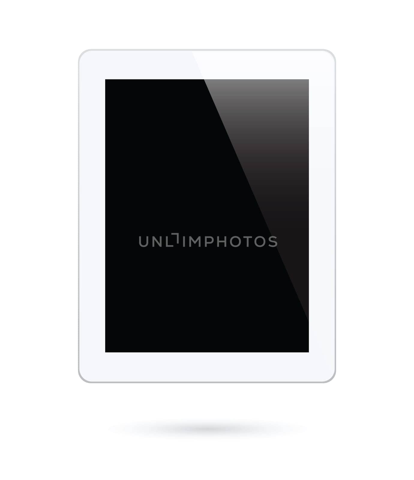 touch screen tablet for image or message display