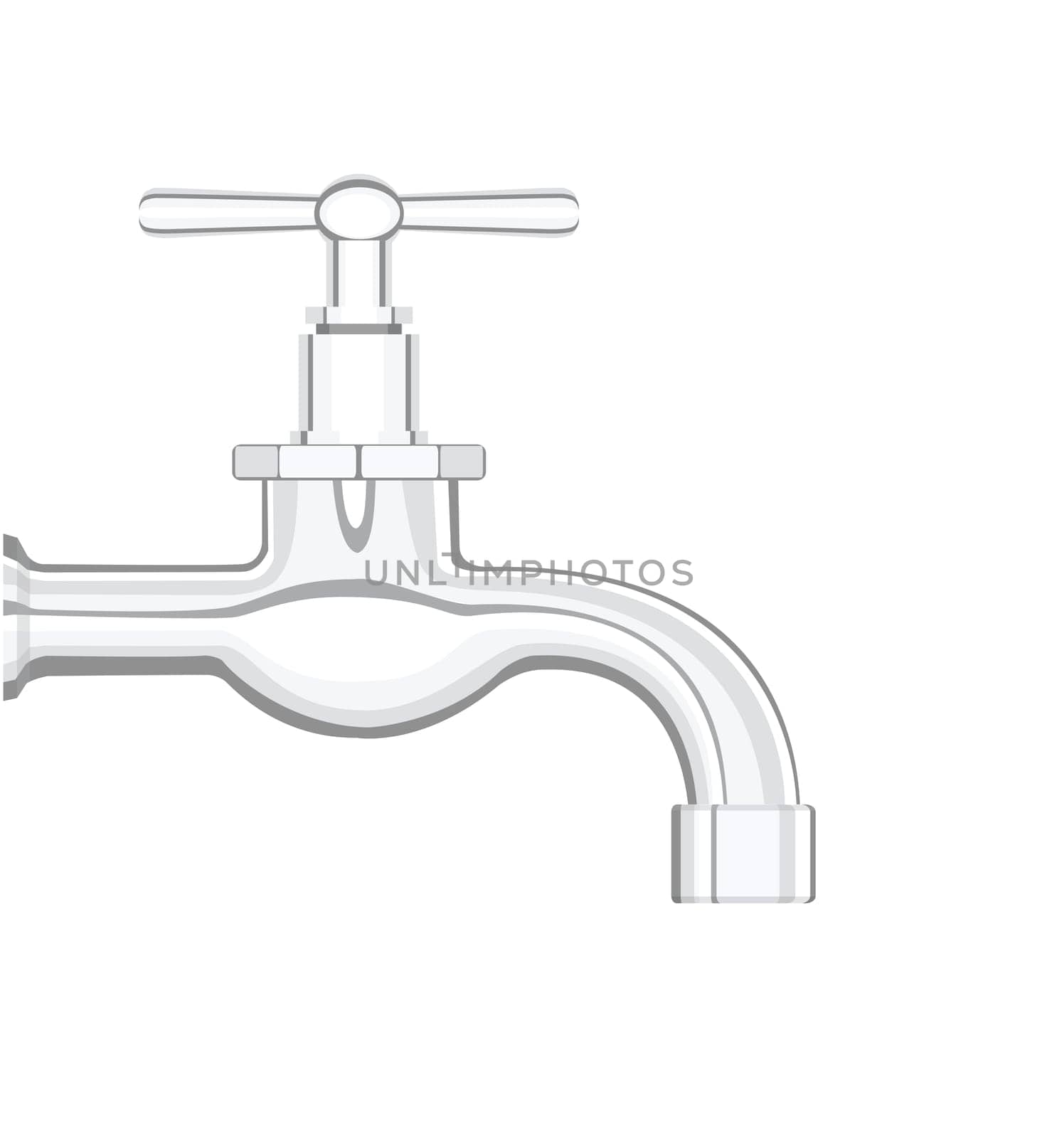 water tap, for concept background.