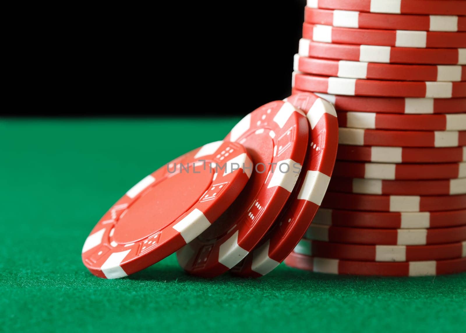 stack of poker chips