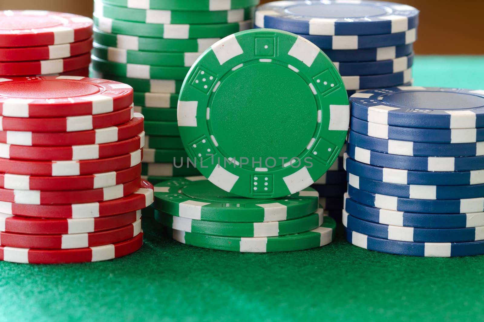 stack of poker chips