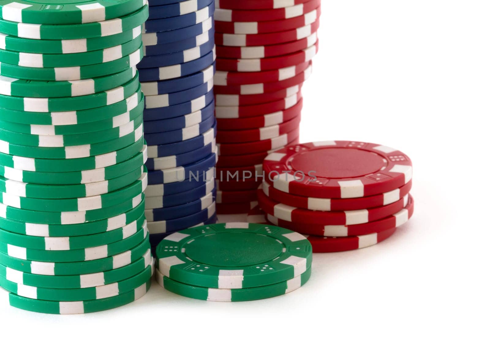 stack of poker chips