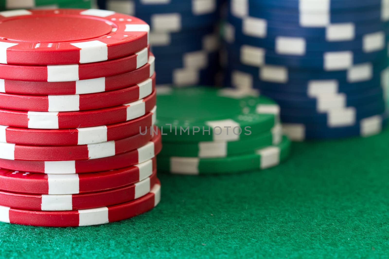 stack of poker chips
