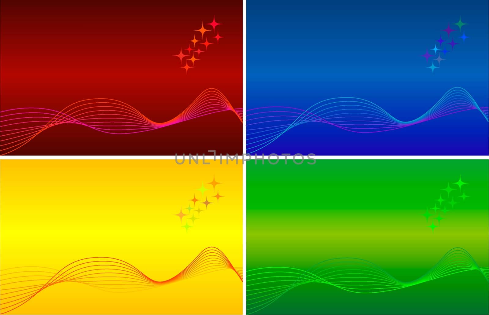 Abstract vector colorful background sets