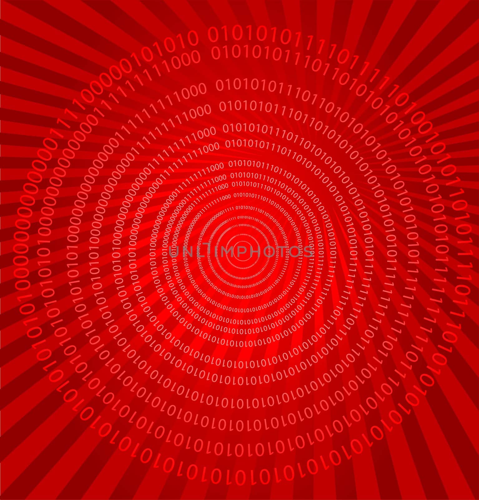 Vector illustration of digital background