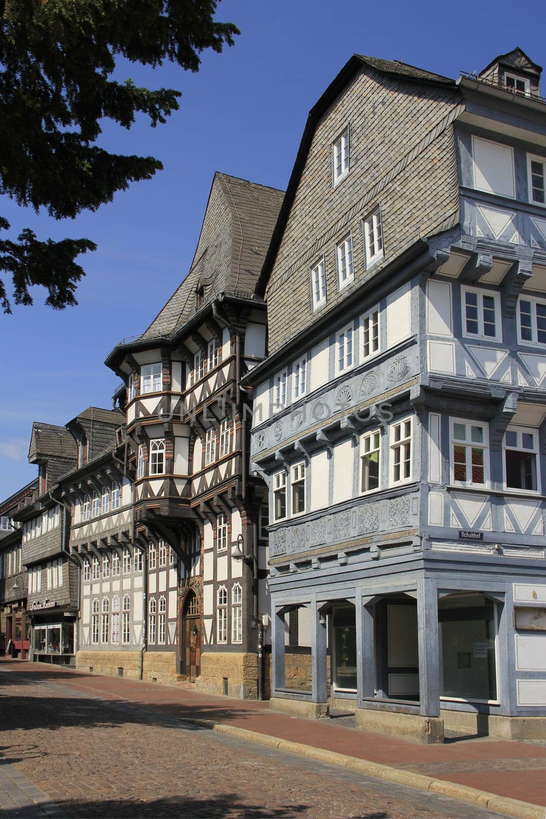 Half-timbered houses