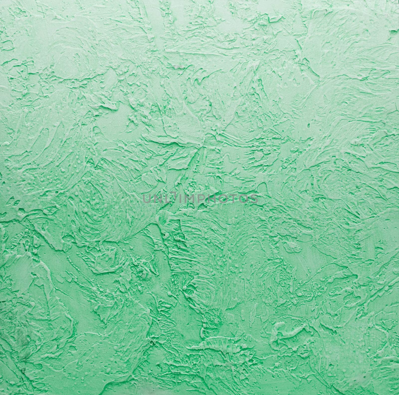 Grunge green stone wall can be used as background for design