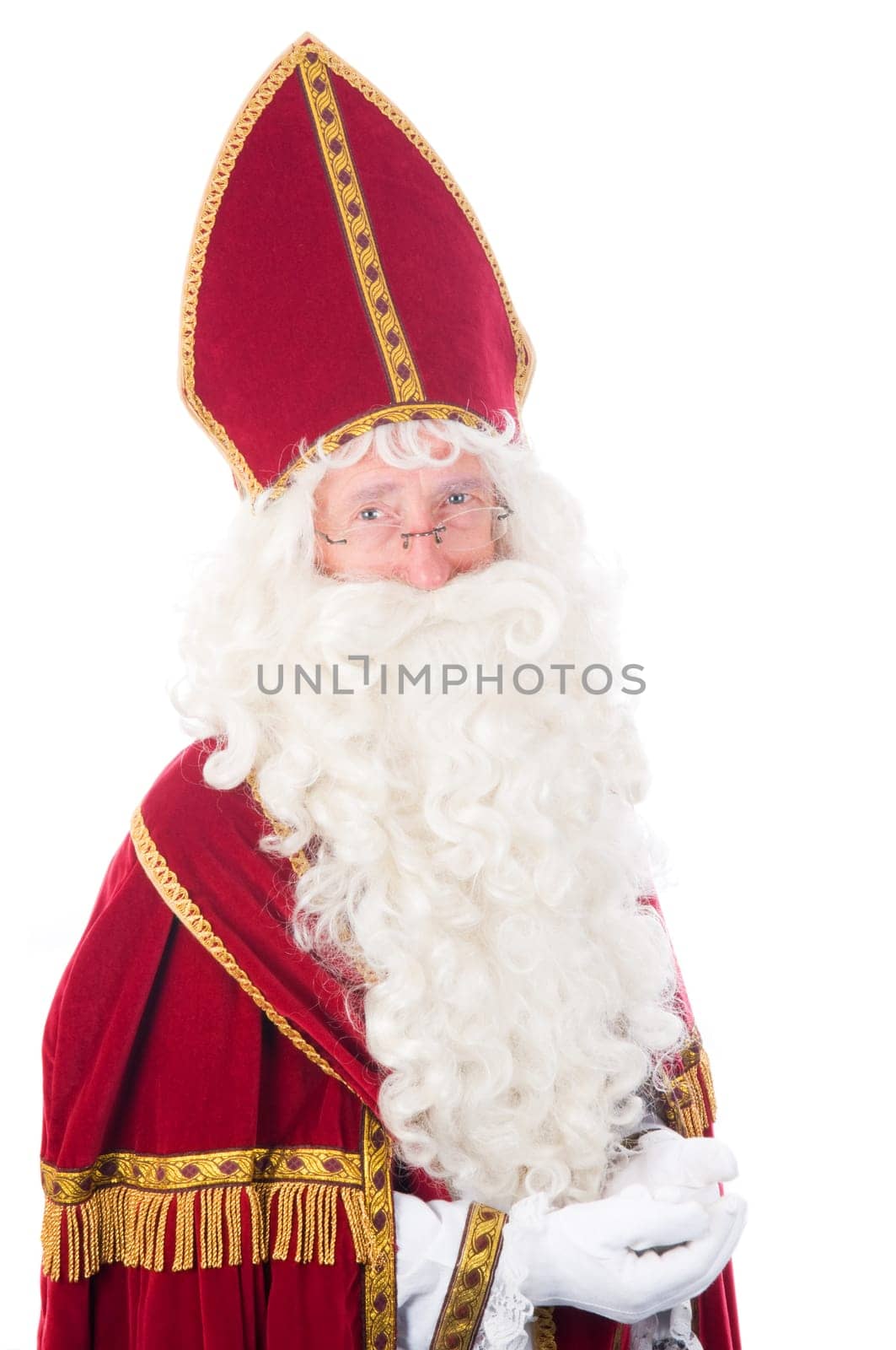Portrait of Sinterklaas, a Dutch tradition which is celebrated at December 5th.