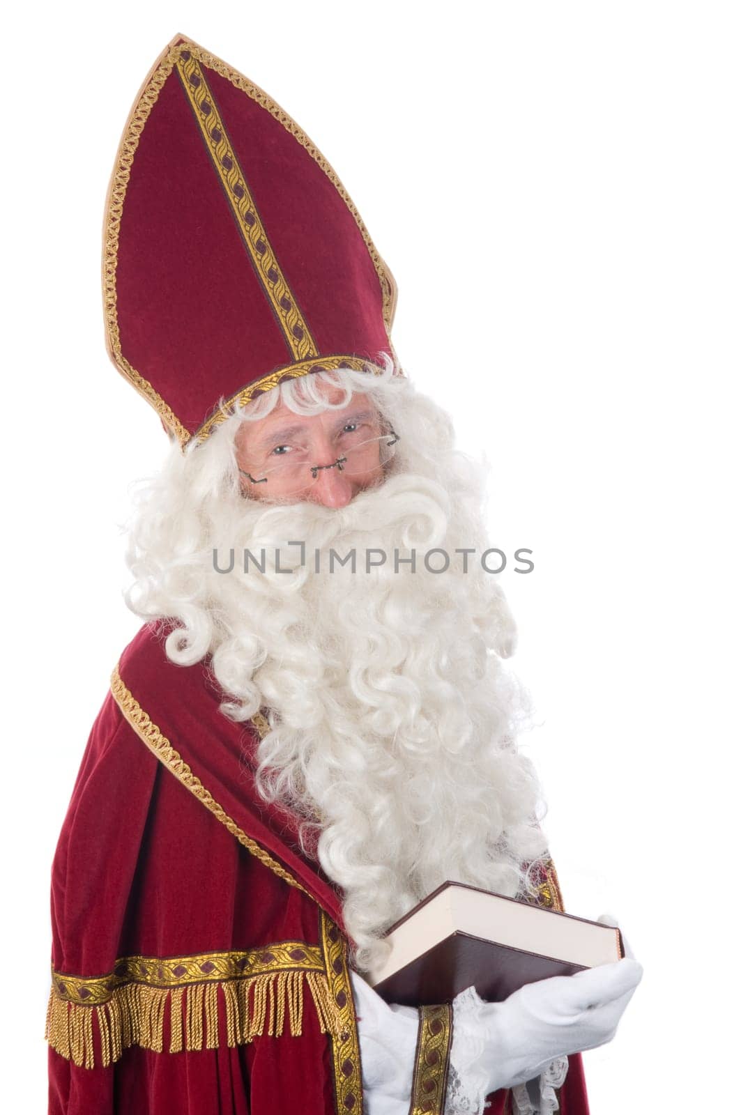 Sinterklaas and his book of children&#039 s names