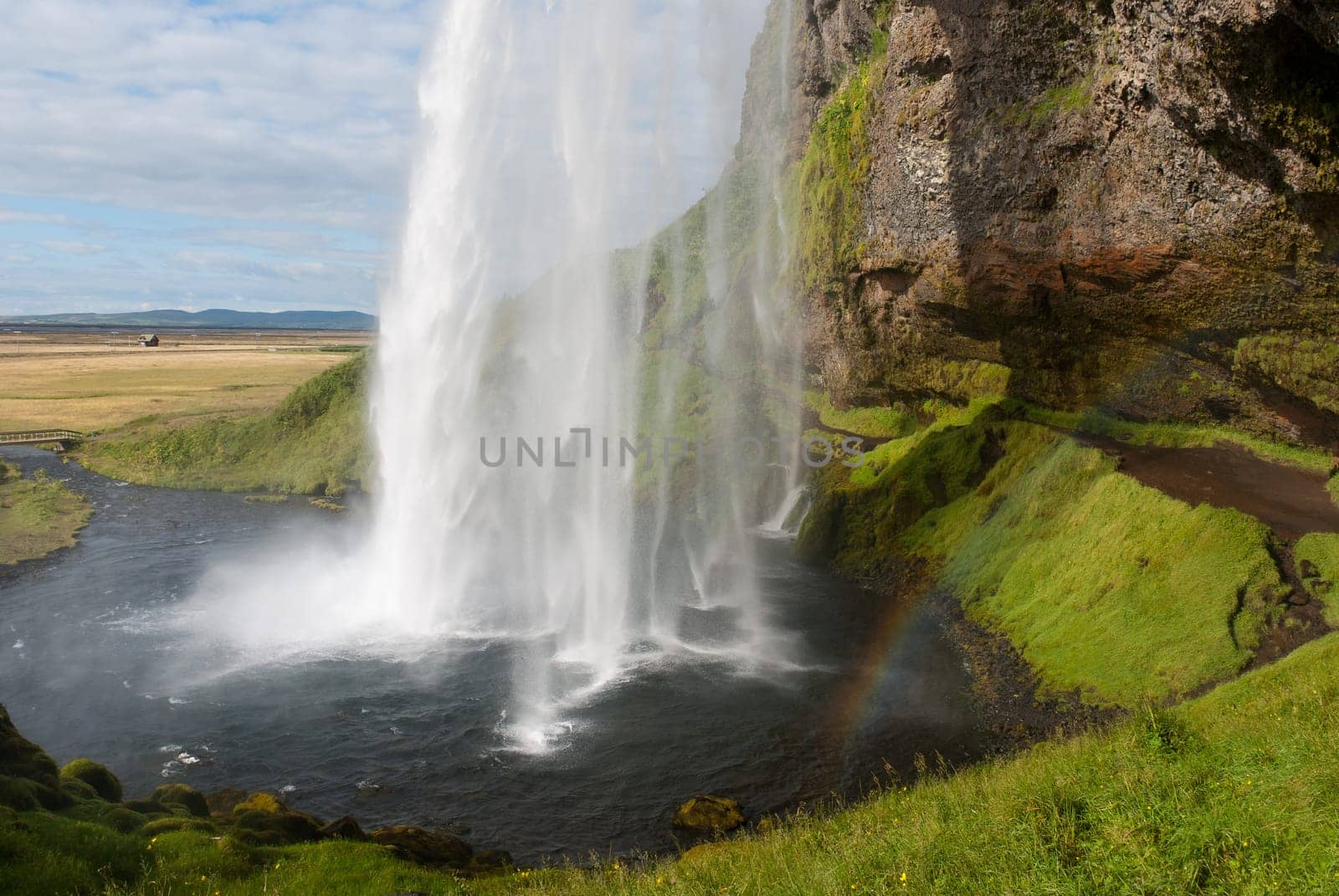 seljalandsfoss the beautiful waterfall in iceland