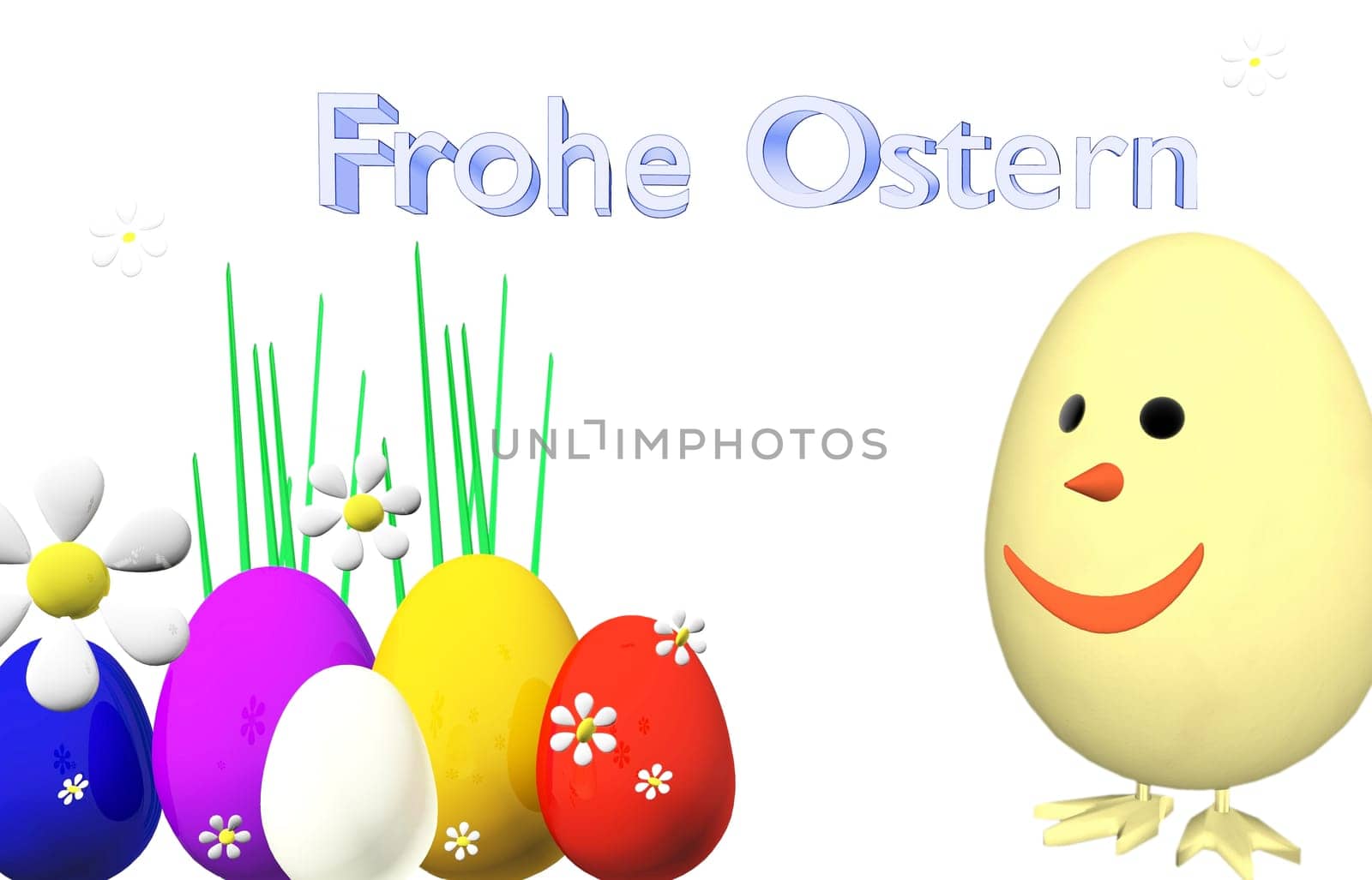 Funny Easter Chick
