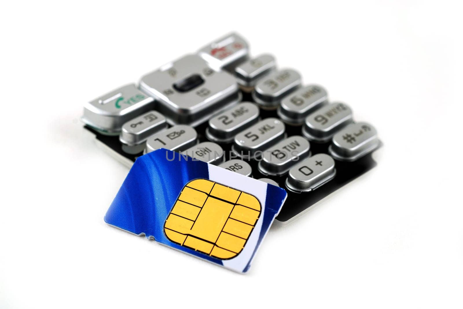 keypad and sim card found on cell phones