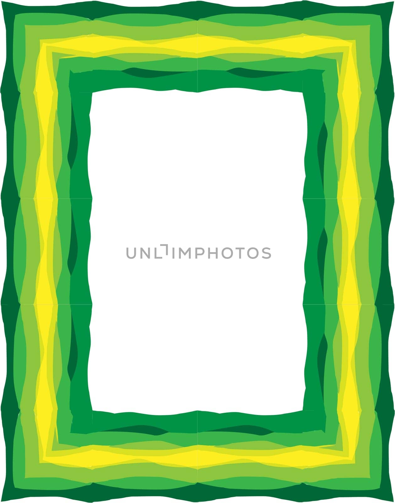 cartoon style graphic frames or borders