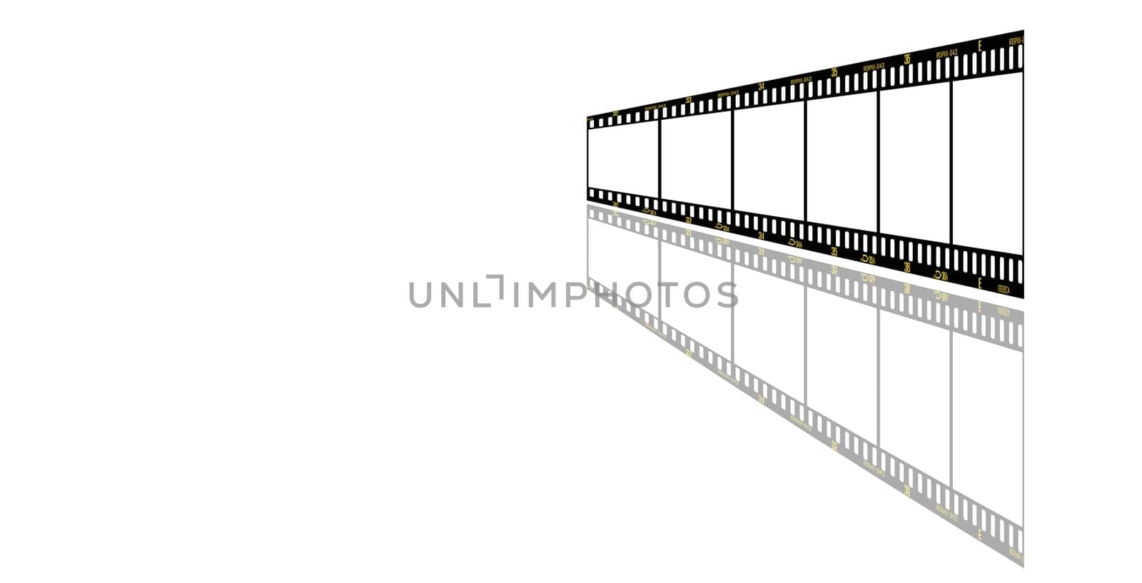 filmstrip background, with copy space for design.