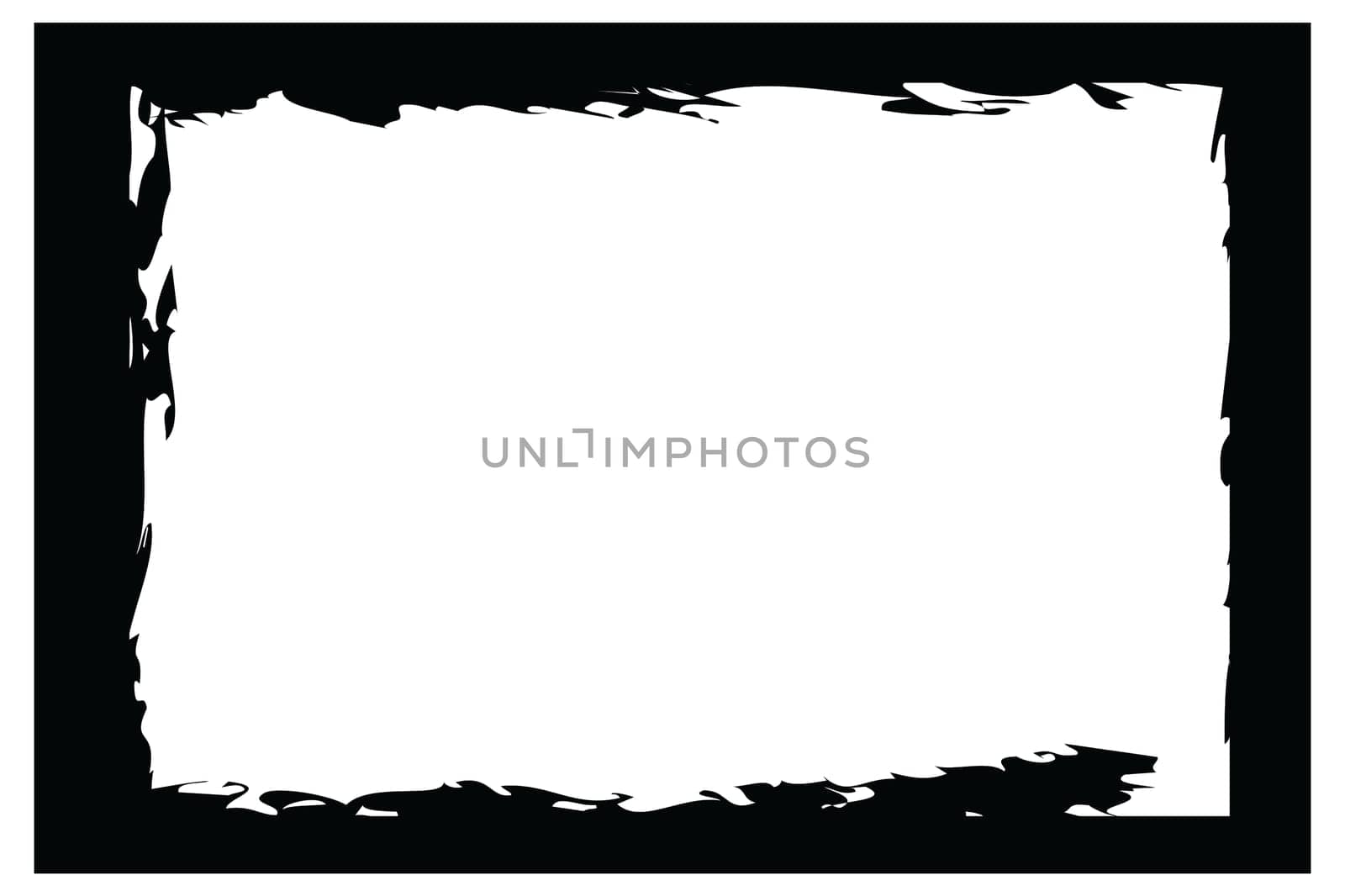 grunge borders, frames, for image or photo. vector format.