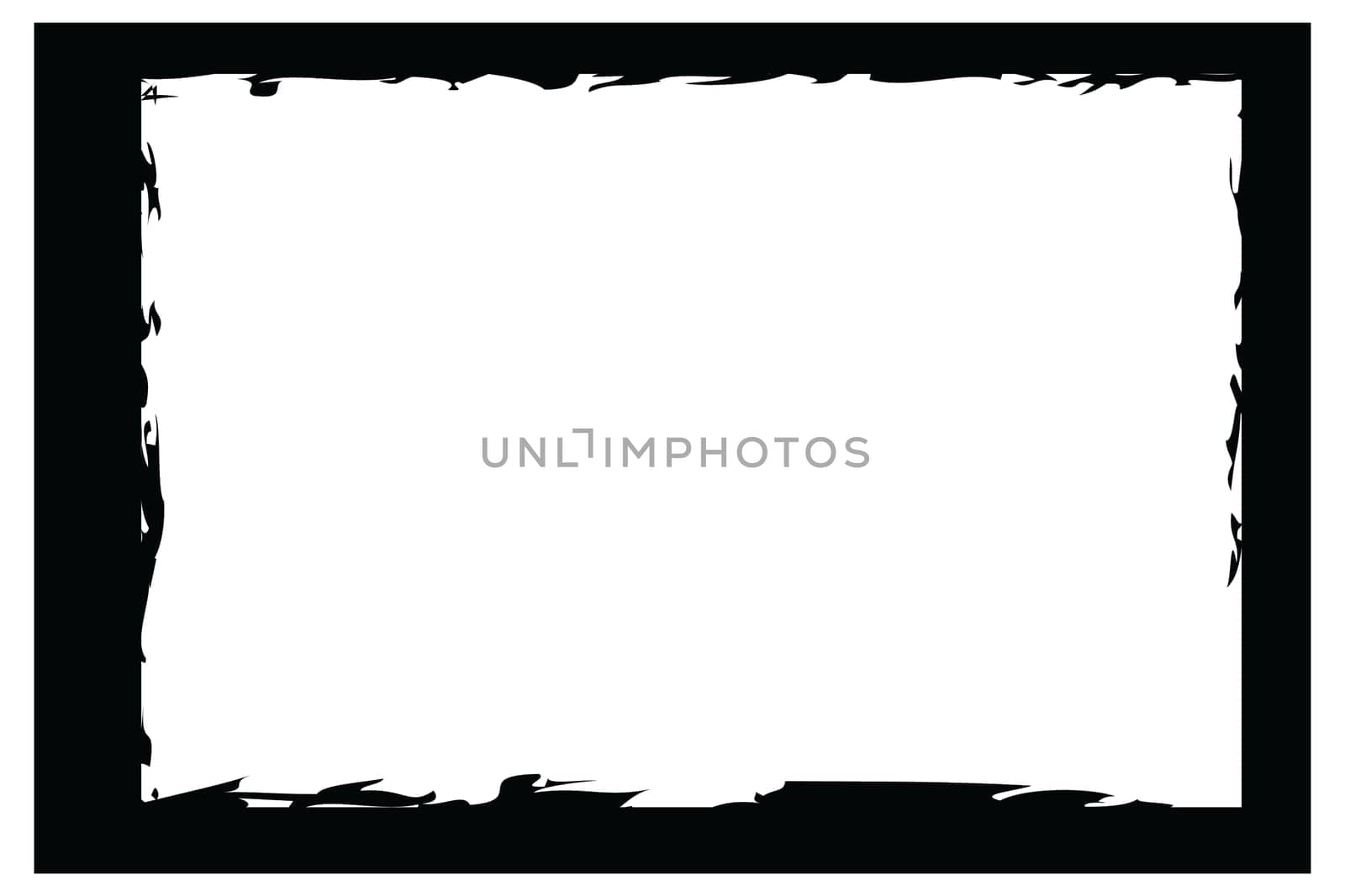 grunge borders, frames, for image or photo. vector format.