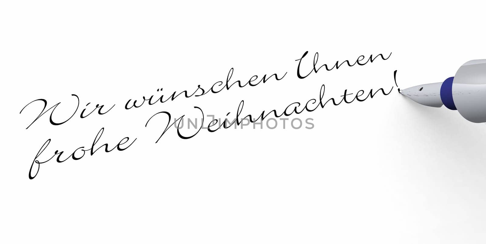 Pen - We wish you a Merry Christmas