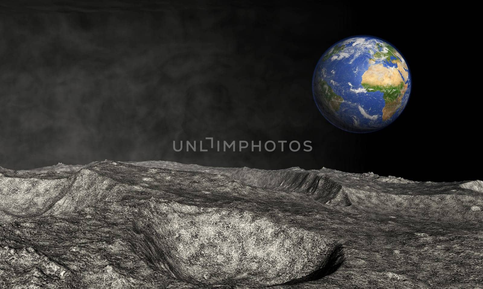View from the moon