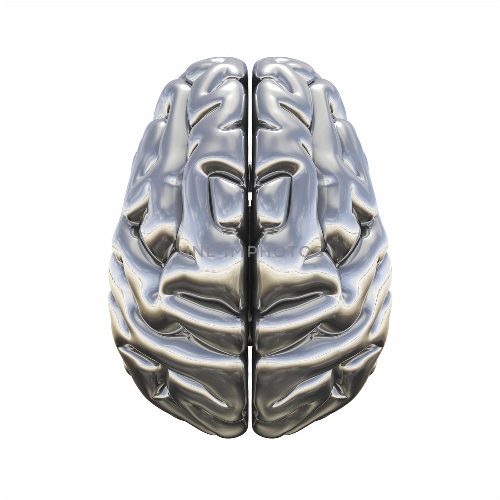 Chrome Brain - Top View