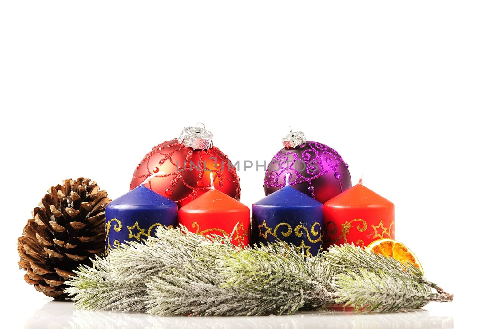 Christmas candles