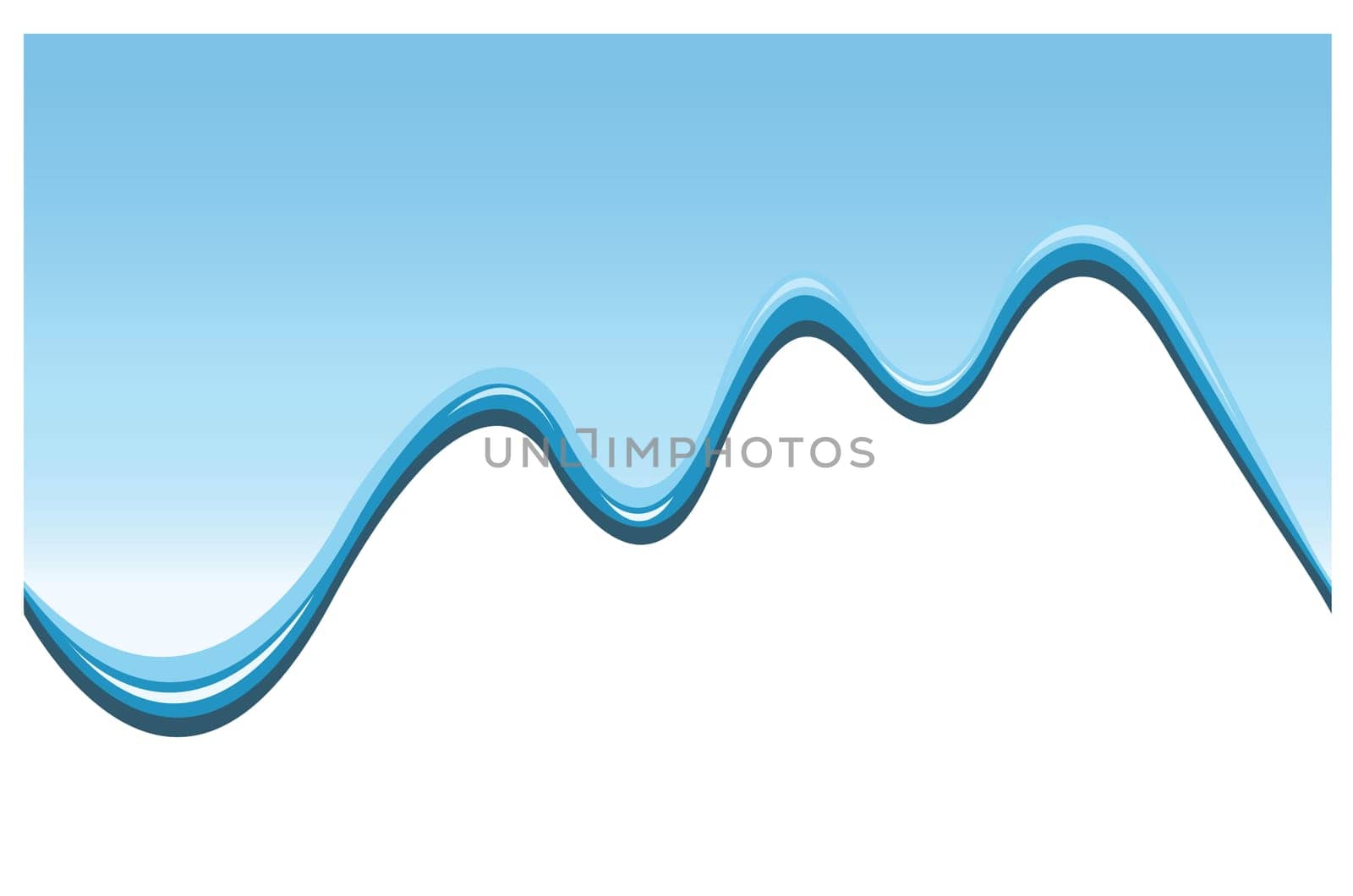 blue dripping paint, seamless background, can be joined continuously.