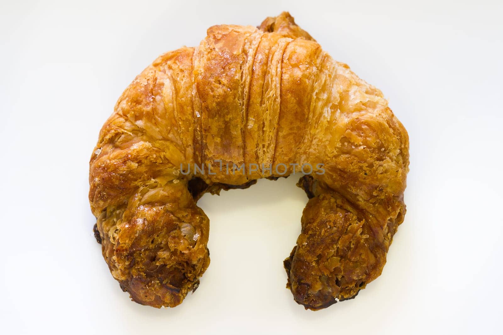Fresh Image of croissant isolated on white