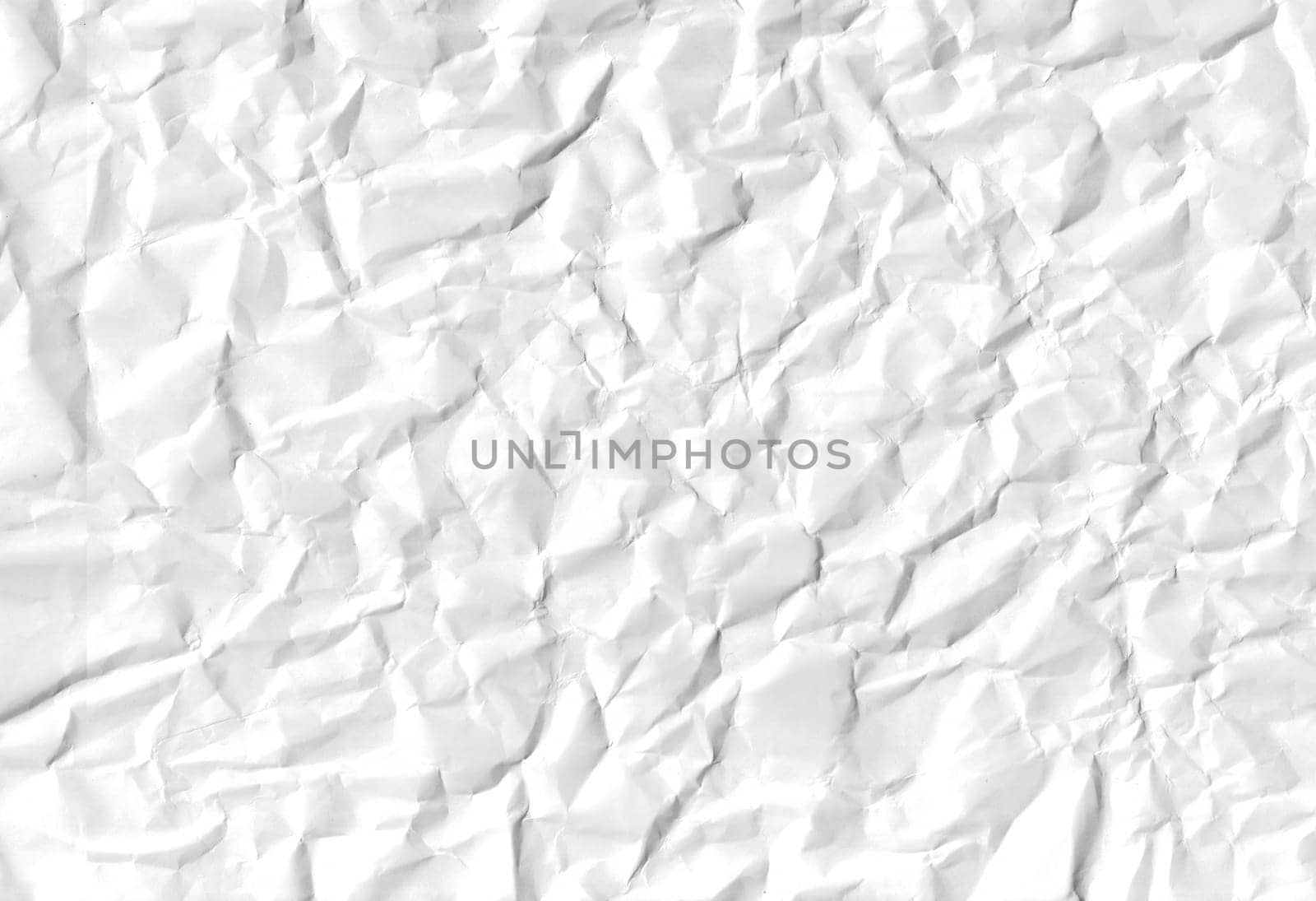 white crumpled paper textures as design usage.